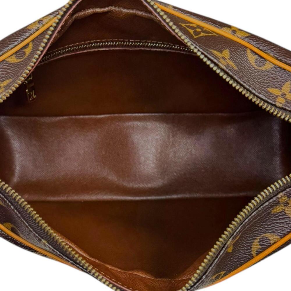 LOUIS VUITTON Authentic Brown Monogram Canvas Boulogne 30 Shoulder Bag - Picture 6 of 13
